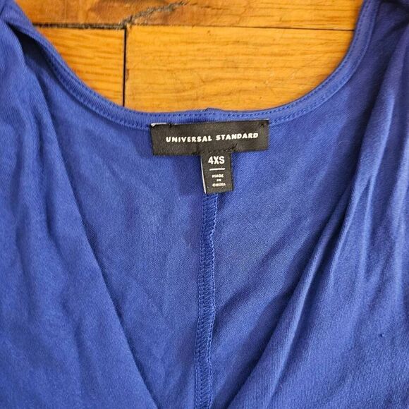 Universal Standard Teresa Liquid Jersey V Neck Shift Dress 4X - Picture 4 of 6